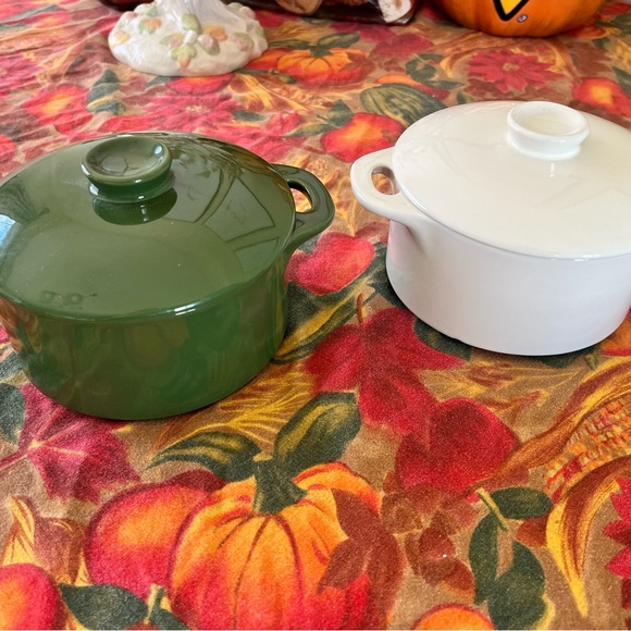 BROCC YOUR BODY Mini Round Ceramic Cocotte Dutch Oven Set - Picture 5 of 5